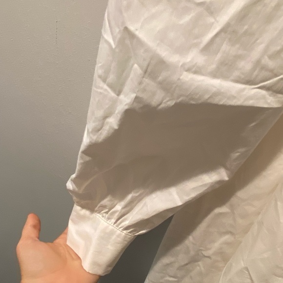 H&M Ruffle Cottage Core Style Tie Cardigan Size 6 - Picture 3 of 5